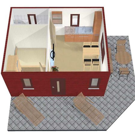 Ferienhaus Natura Neuruppin Ngoại thất bức ảnh