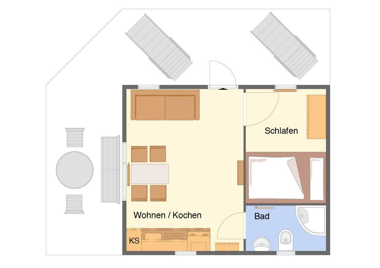 Ferienhaus Natura Neuruppin Ngoại thất bức ảnh